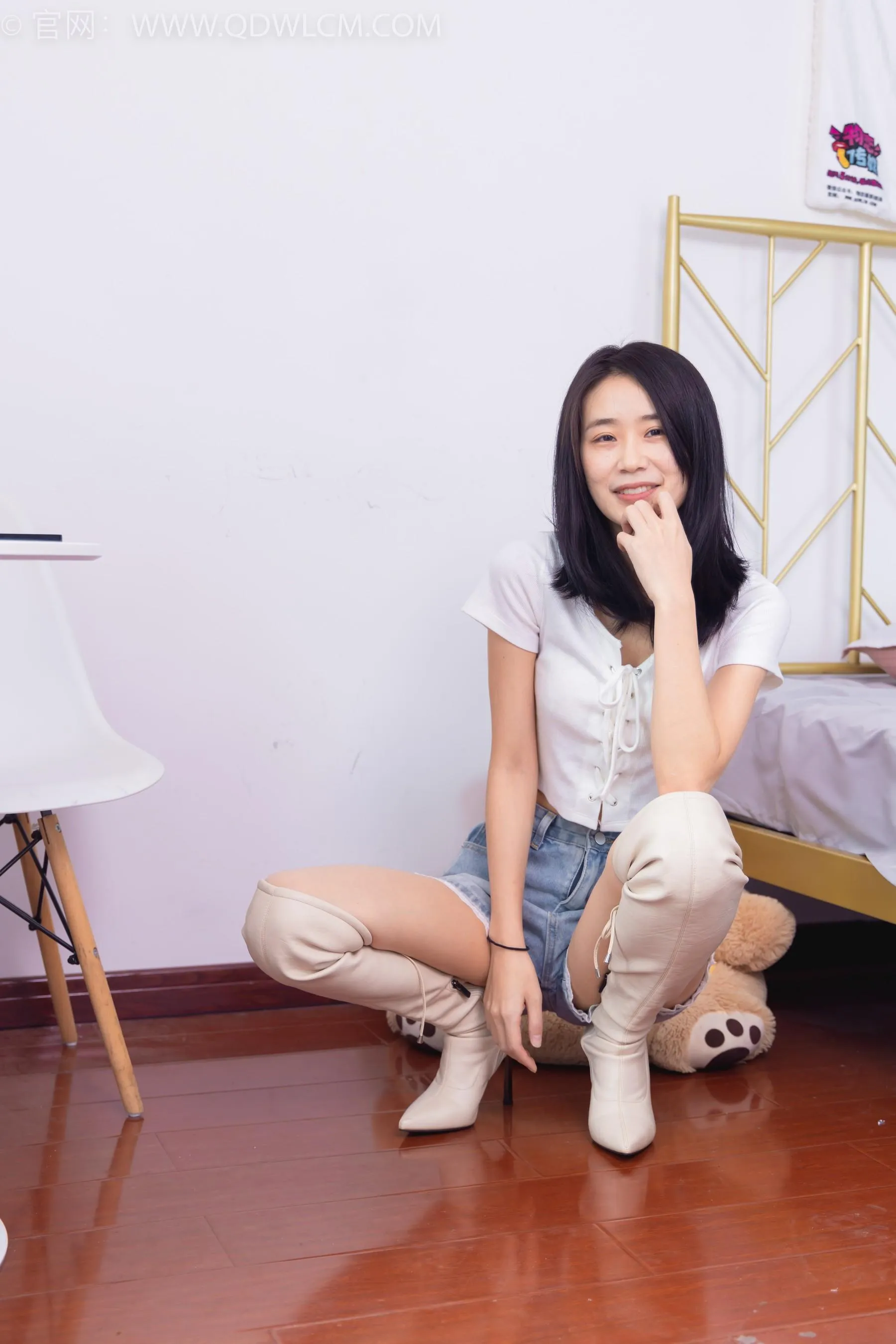 物恋传媒 NO.1552 菜菜-白色的花 [178P]插图5